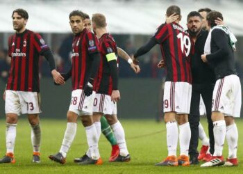 Gattuso_Bonucci_Milan_gruppo_lapresse_2018