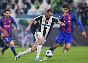 Higuain_Barcellona_Juventus_lapresse_2017