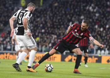 Higuain_Bonucci_Juventus_Milan_lapresse_2018