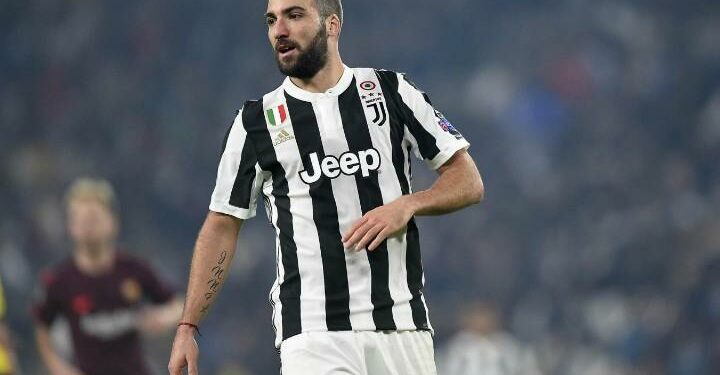 Higuain_Juventus_Barcellona_lapresse_2017