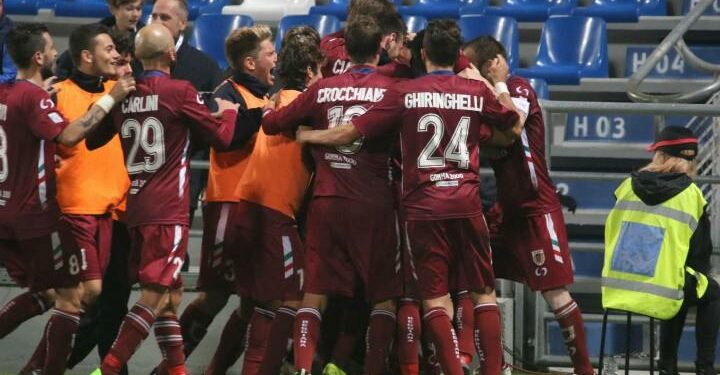 Reggiana_gruppo_gol_Serie_C_lapresse_2017