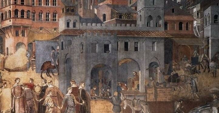 ambrogio_lorenzetti_buongoverno_citta_1340_arte