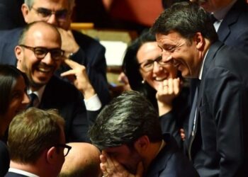 matteo_renzi_senato_senatori_lapresse_2018