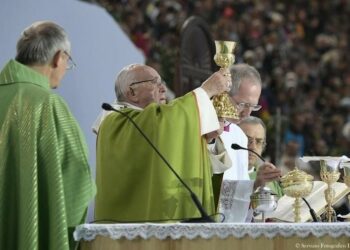 papa_francesco_messa_bologna_lapresse_2017