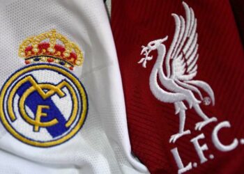 real madrid liverpool loghi