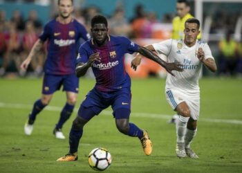 umtiti_lucasvazquez_clasico_barcellona_lapresse_2017