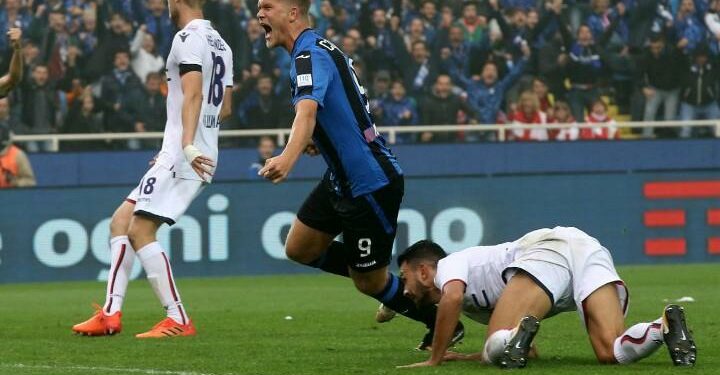 Atalanta_Cornelius_gol_Bologna_lapresse_2017