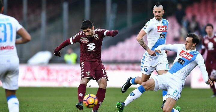 Benassi_Chiriches_Torino_Napoli_lapresse_2017