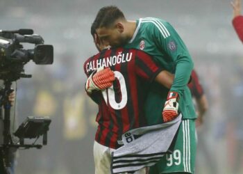 Calhanoglu_Donnarumma_Milan_Lazio_lapresse_2018