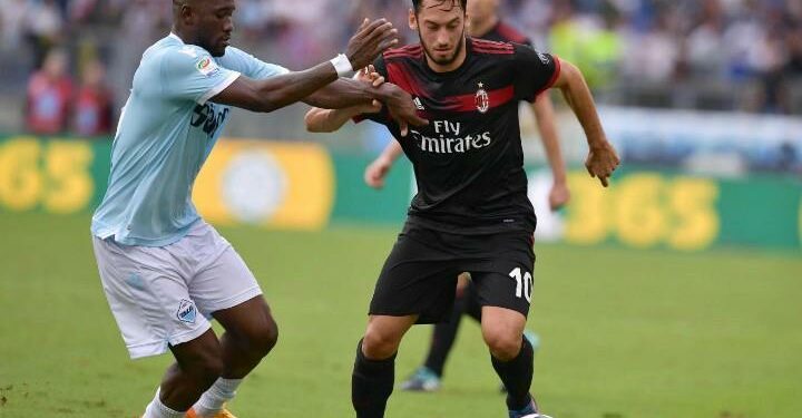 Calhanoglu_Milan_Lazio_lapresse_2017