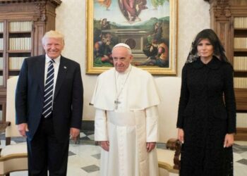 Donald_Trump_Melania_Papa_Francesco_LaPresse_2017