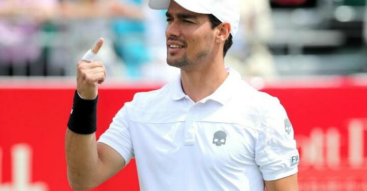 Fognini_dito_Wimbledon_lapresse_2017