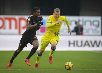 Gerson_Rigoni_Roma_Chievo_lapresse_2018