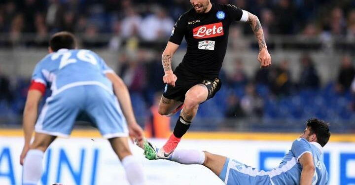 Hamsik_Napoli_Lazio_lapresse_2017