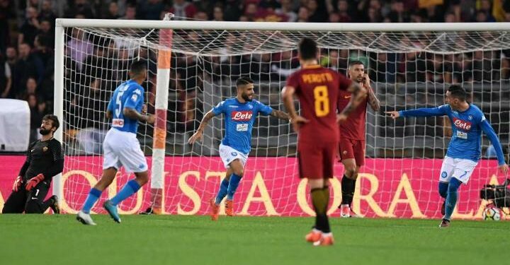 Insigne_gol_Roma_Napoli_lapresse_2018