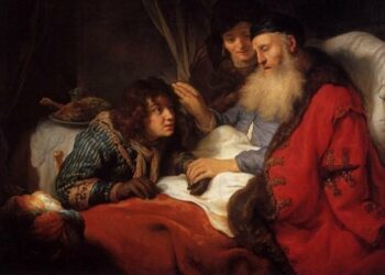 Isacco_benedice_Giacobbe_Govert_Flinck