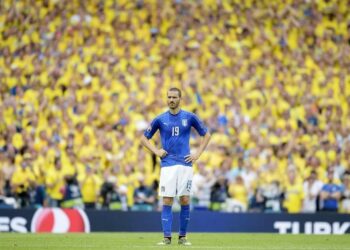 Italia_Svezia_Bonucci_tifo_lapresse_2017