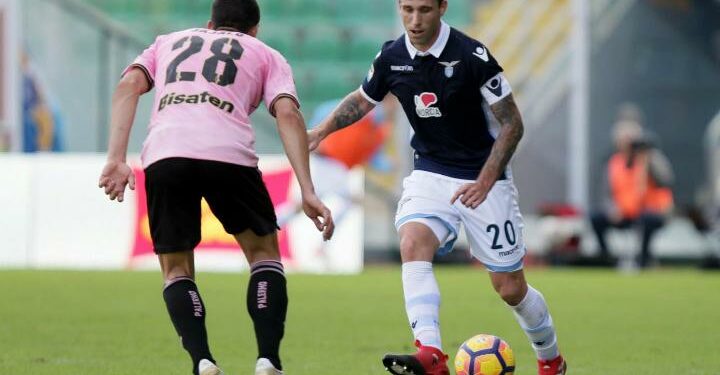 Jajalo_Biglia_Palermo_Lazio_lapresse_2017