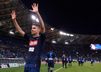 Jorginho_Napoli_Lazio_saluto_lapresse_2017