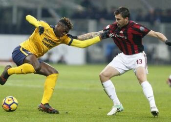 Kean_Romagnoli_Milan_Verona_lapresse_2017