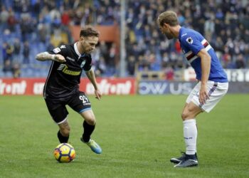 Lazzari_Praet_Spal_Sampdoria_lapresse_2018