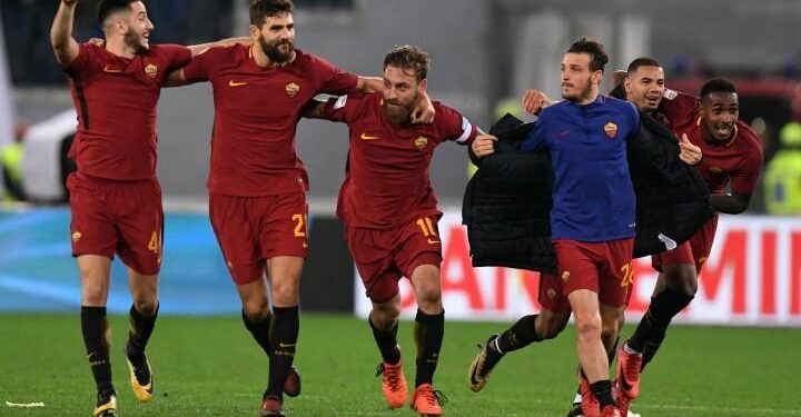 Manolas_Fazio_De_Rossi_Roma_lapresse_2017