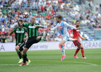 Mertens_Cannavaro_Sassuolo_Napoli_lapresse_2017