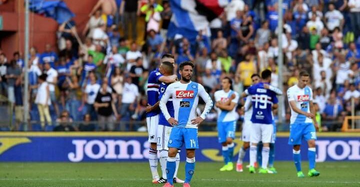 Mertens Napoli Sampdoria