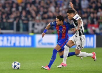 Neymar_DaniAlves_JuveBarcellona_lapresse_2017