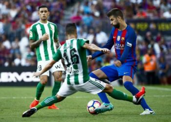 Pique_Barcellona_Betis_lapresse_2017