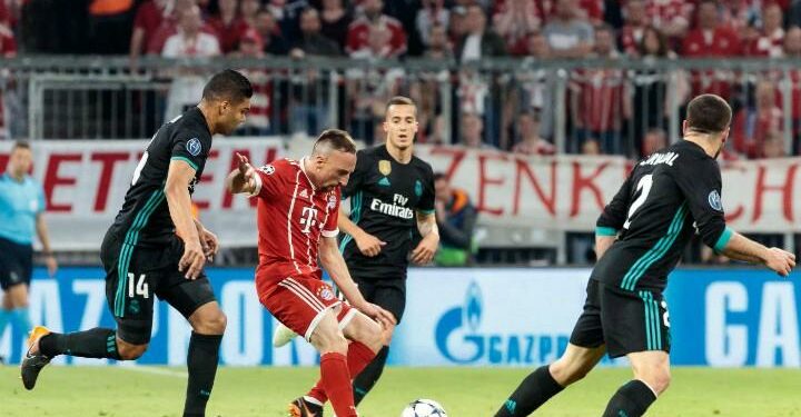 Ribery_Bayern_Real_tiro_lapresse_2018