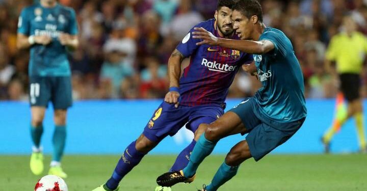 Suarez_Varane_Barcellona_Real_lapresse_2017