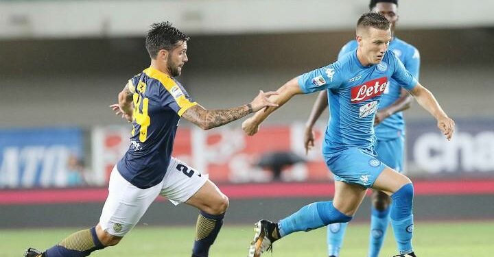 Zielinski Napoli Verona Serie A