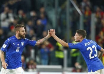 derossi_belotti_nazionale_qualificazioni_lapresse_2016