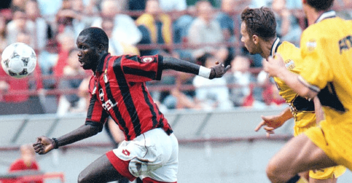 george weah milan verona