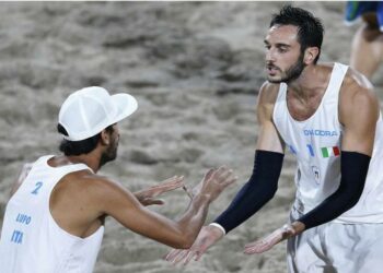 lupo nicolai beach volley Olimpiadi