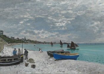 monet_spiaggia_sainteaddresse_1867_arte