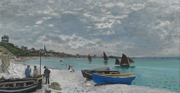 monet_spiaggia_sainteaddresse_1867_arte