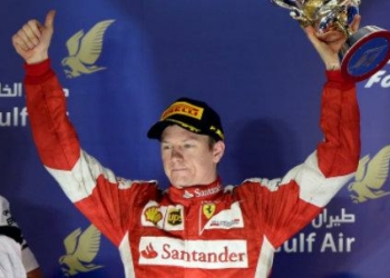 Raikkonen_podio_Bahrain