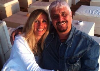 Amanda Bonini insieme a Pino Daniele