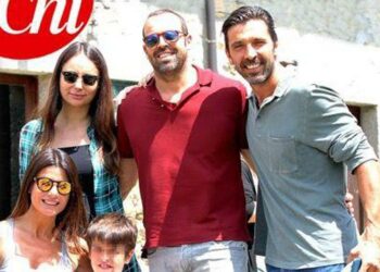 ilaria-damico-e-gigi-buffon-con-gli-ex