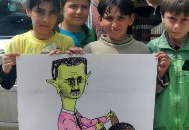 siria-bambini-assad