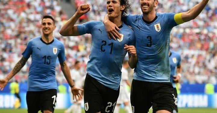 Cavani Godin Uruguay