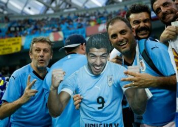 Uruguay tifosi Mondiali