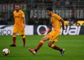 Pastore_Roma_Milan_passaggio_lapresse_2018