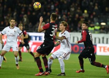 Pavoletti_Biglia_Bonaventura_Cagliari_Milan_lapresse_2018