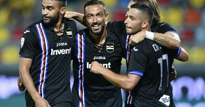 Quagliarella_Defrel_Caprari_Barreto_Sampdoria_lapresse_2018