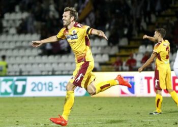 Strizzolo_gol_Cittadella_Crotone_lapresse_2018