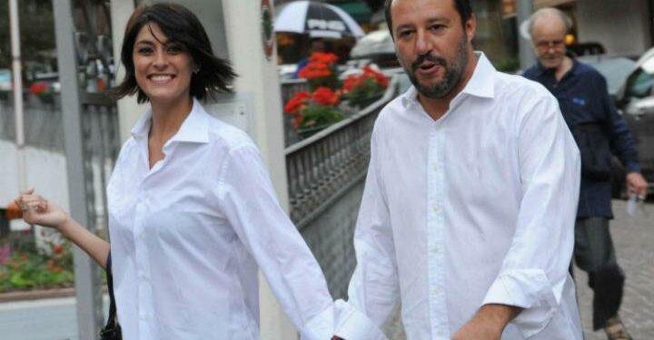 matteo salvini e elisa isoardi