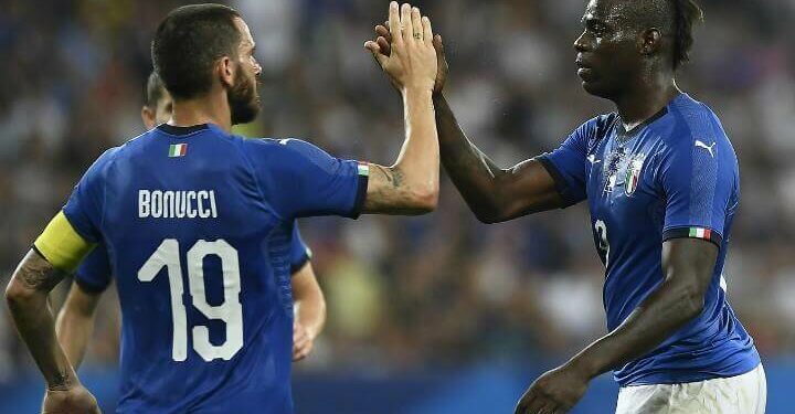 Bonucci_Balotelli_Italia_gol_lapresse_2018